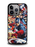 Captain America iPhone 14 Pro Case QC11189