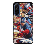 Captain America Samsung Galaxy A17 Case QC11189