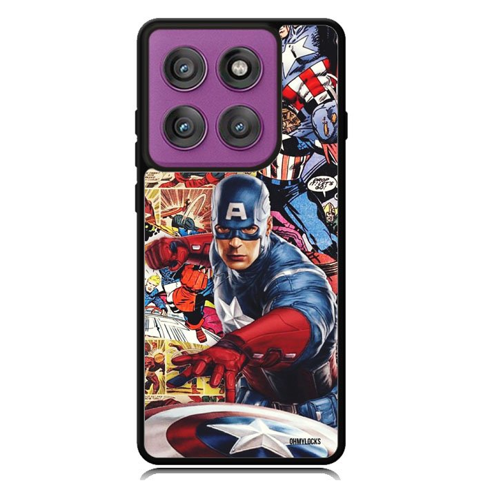 Captain America Motorola Moto Edge 2025 | Moto Edge 60 Fusion | Moto Edge 60 Pro Case OV11189