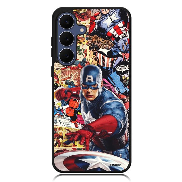 Captain America Samsung Galaxy S25 FE Case OV11189