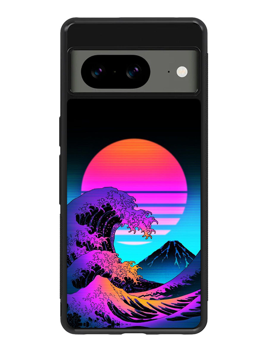 Japanese wave Google Pixel 8 Case QC11121