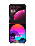 Japanese wave Motorola Moto Razr Plus 2023 , Moto Razr+ 2023 Case OV11121