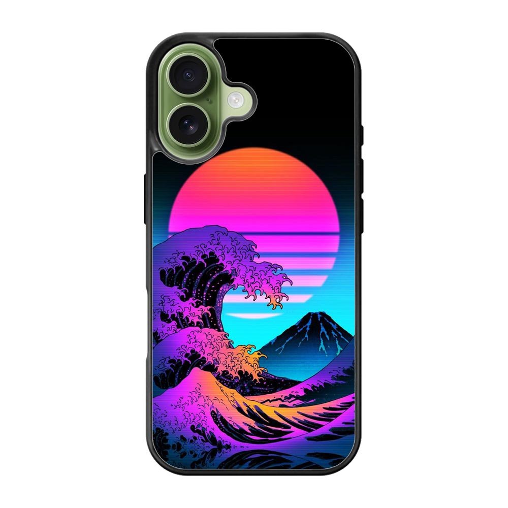 Japanese wave iPhone 17 Case QC11121