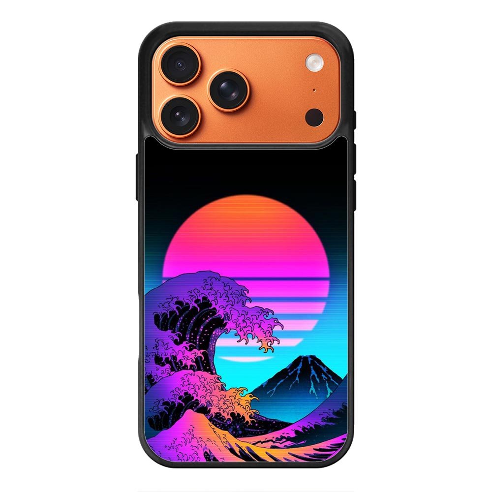 Japanese wave iPhone 17 Pro Case QC11121
