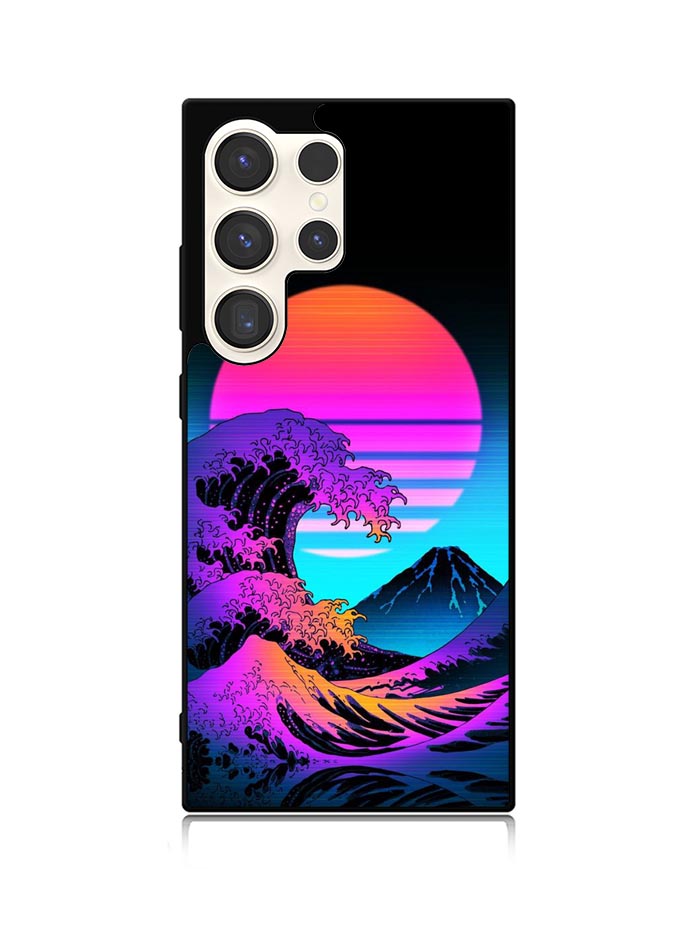 Japanese wave Samsung Galaxy S25 Ultra 5G Case QC11121