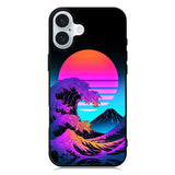 Japanese wave iPhone 16 Case QC11121