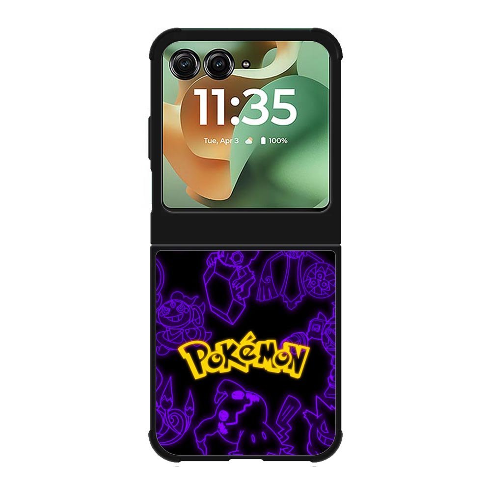 Pokemon light neon Motorola Moto RAZR 2025 Case OV11003