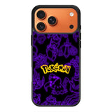 Pokemon light neon iPhone 17 Pro Case QC11003