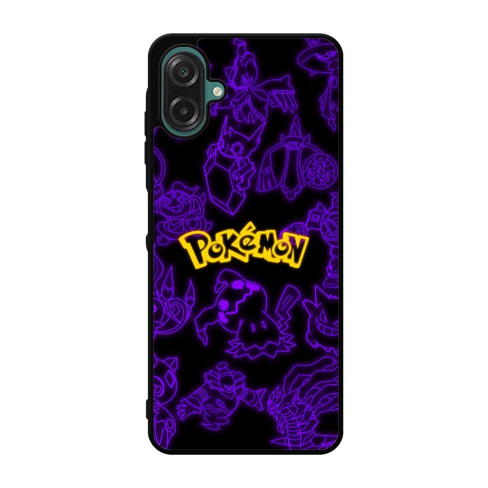 Pokemon light neon Samsung Galaxy A07 Case QC11003
