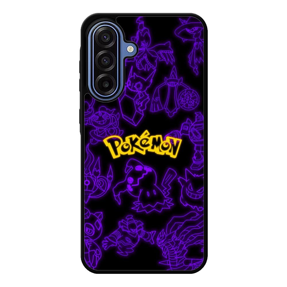Pokemon light neon Samsung Galaxy A17 Case QC11003