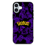 Pokemon light neon iPhone 16 Case QC11003