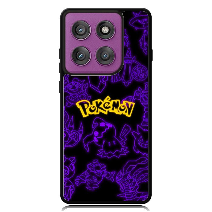 Pokemon light neon Motorola Moto Edge 2025 | Moto Edge 60 Fusion | Moto Edge 60 Pro Case OV11003