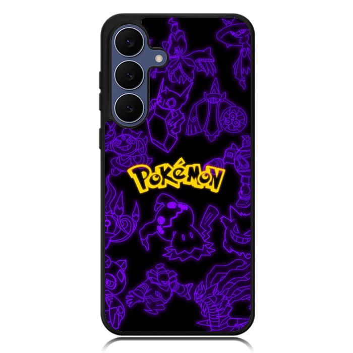 Pokemon light neon Samsung Galaxy S25 FE Case OV11003