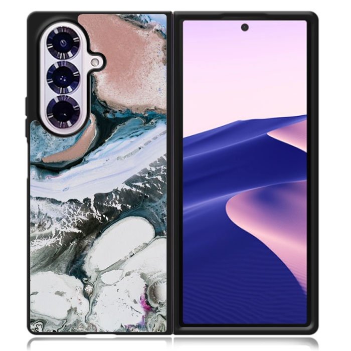 marble Samsung Galaxy Z Fold 7 Case OV10766
