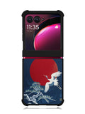japanese art Motorola Moto Razr Plus 2023 , Moto Razr+ 2023 Case OV10881