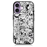 Anime manga iPhone 17 Case OV10898