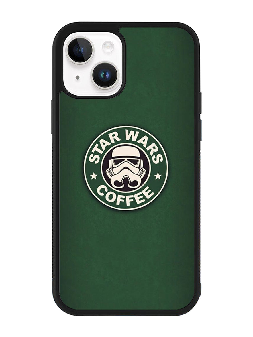 star wars coffee iPhone 14 Case QC10823