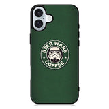 star wars coffee iPhone 16 Plus Case QC10823