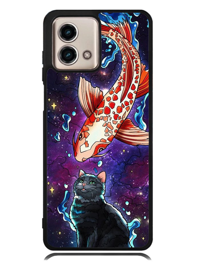 Fish and cat japanese Motorola Moto G Stylus 5G 2023 Case OV10855
