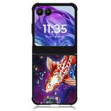 Fish and cat japanese Motorola Moto Razr Plus 2024 , Moto Razr+ 2024 Case OV10855