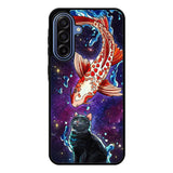 Fish and cat japanese Samsung Galaxy A17 Case OV10855