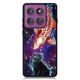 Fish and cat japanese Motorola Moto Edge 2025 | Moto Edge 60 Fusion | Moto Edge 60 Pro Case OV10855