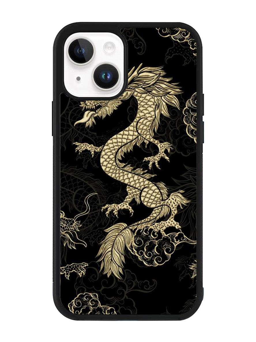 Dragon gold iPhone 14 Plus Case QC10932