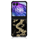 Dragon gold Motorola Moto Razr Plus 2024 , Moto Razr+ 2024 Case OV10932