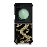 Dragon gold Samsung Galaxy Z Flip 6 5G 2024 Case OV10932