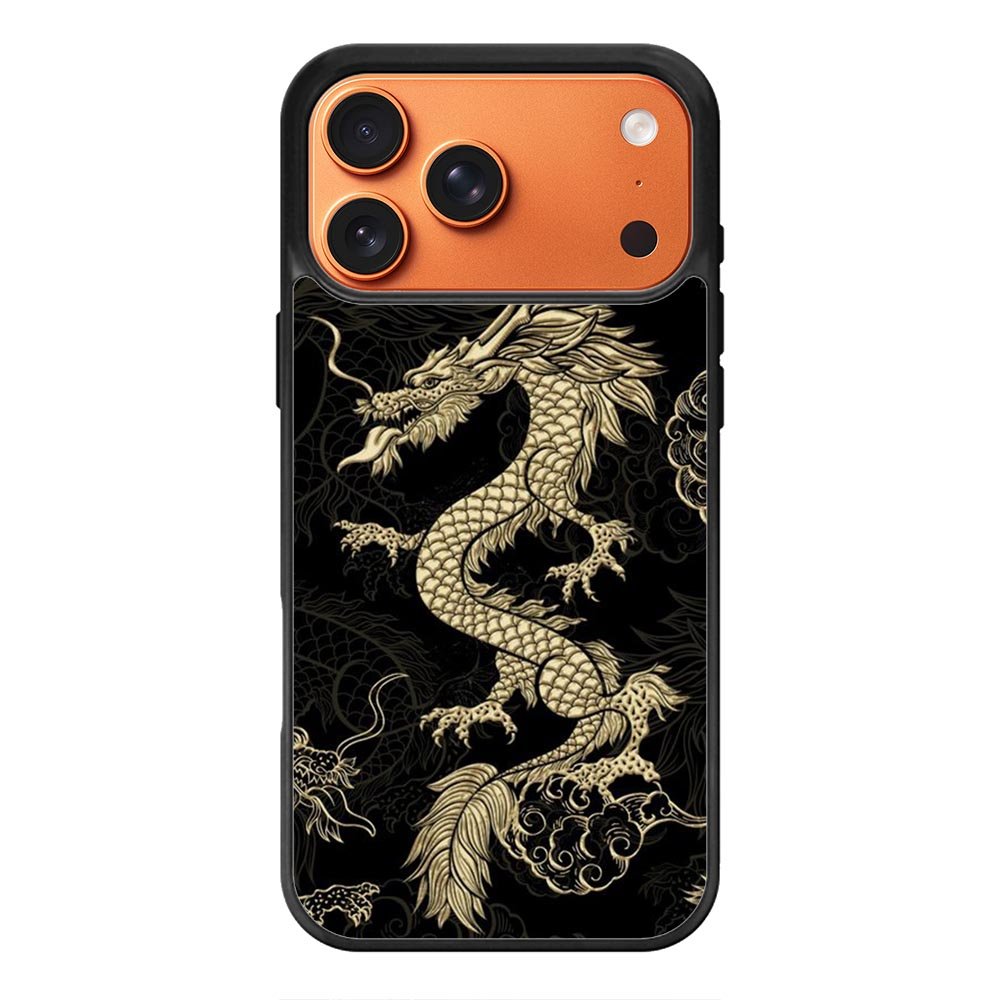 Dragon gold iPhone 17 Pro Max Case OV10932