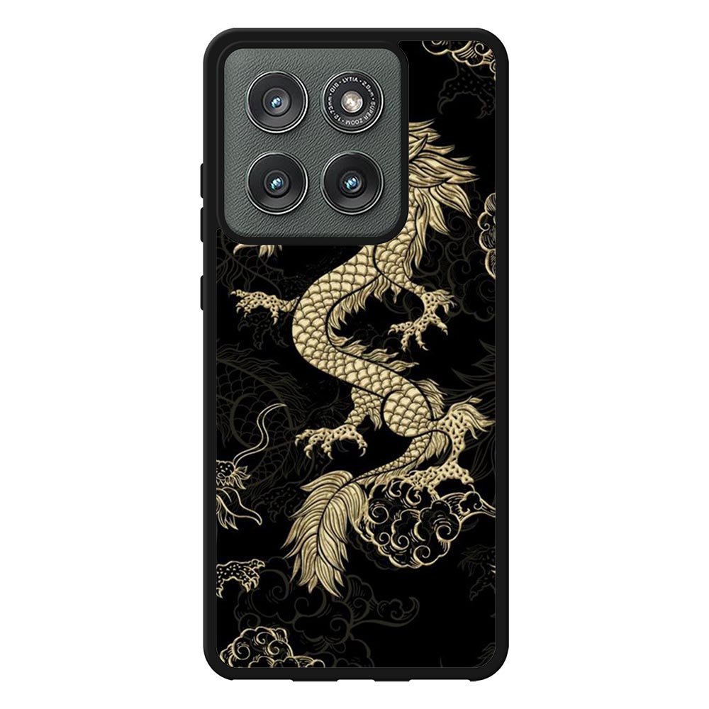 Dragon gold Motorola Moto Edge 2025 Case OV10932