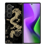 Dragon gold Samsung Galaxy Z Fold 6 5G 2024 Case OV10932