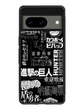 anime pattern Google Pixel 8A Case QC10899