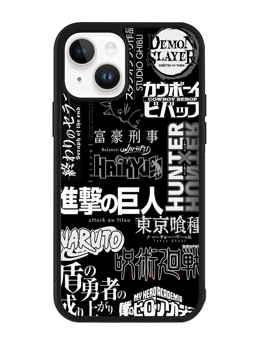 anime pattern iPhone 14 Plus Case QC10899