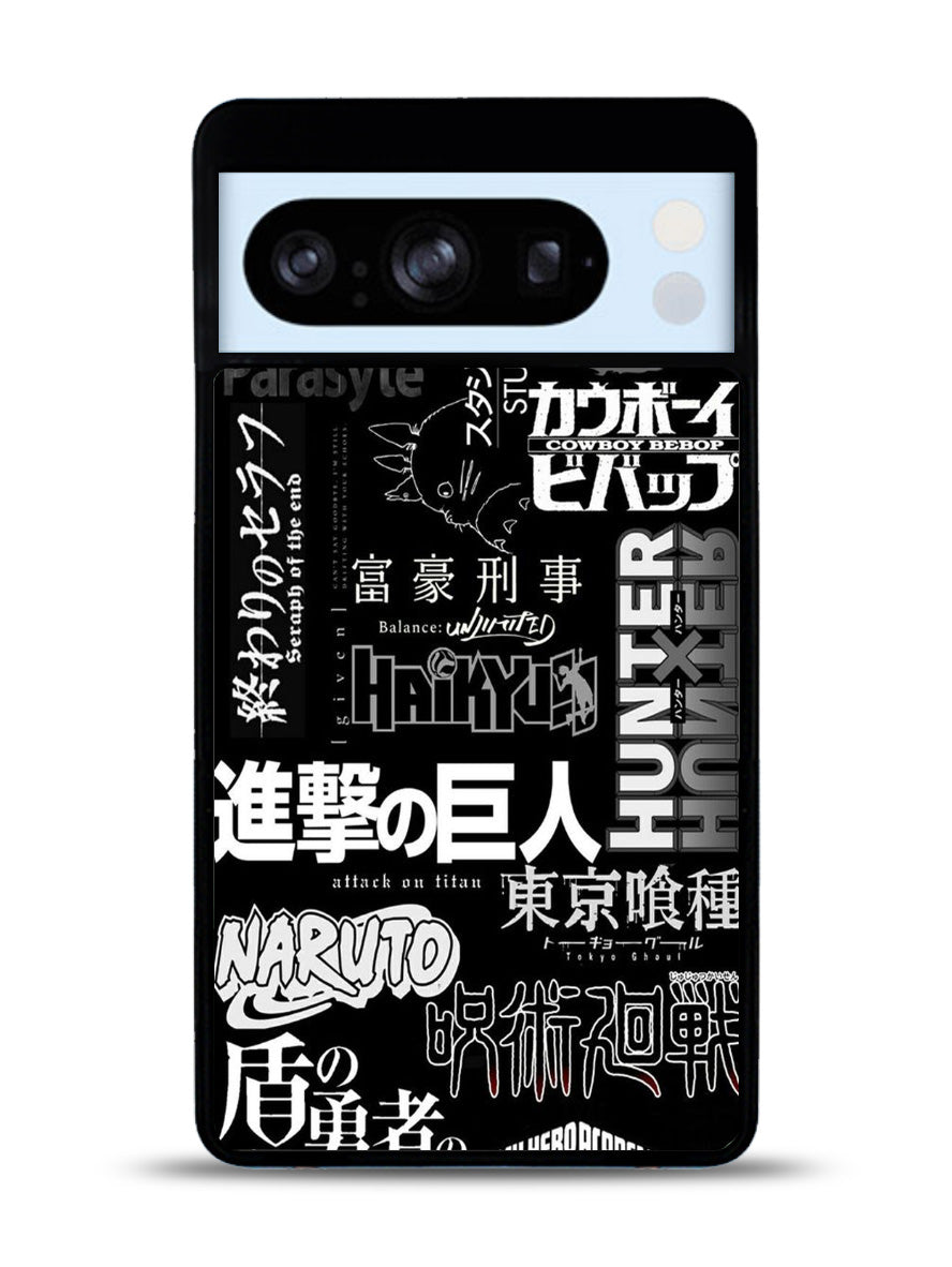 anime pattern Google Pixel 8 Pro Case QC10899