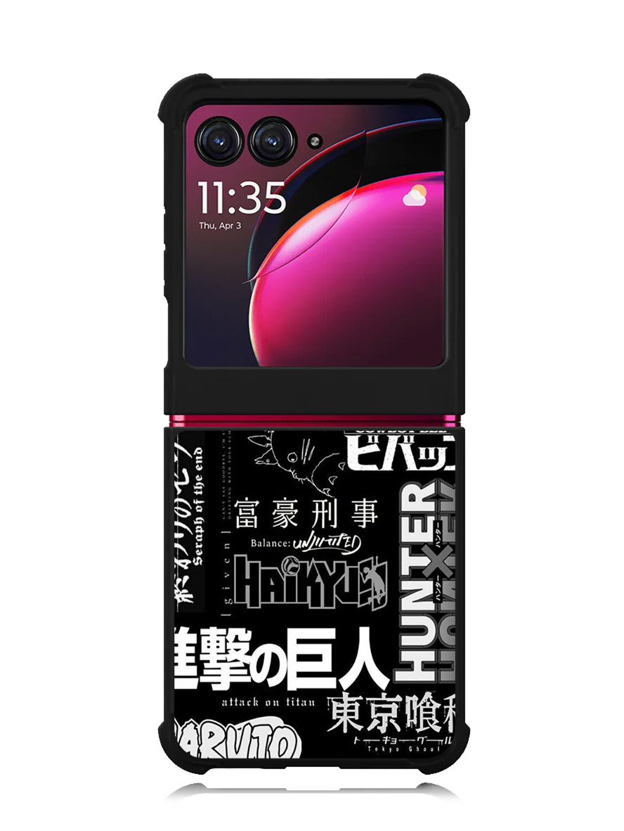 anime pattern Motorola Moto Razr Plus 2023 , Moto Razr+ 2023 Case OV10899