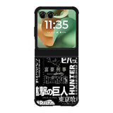 anime pattern Motorola Moto RAZR 2025 Case OV10899