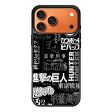 anime pattern iPhone 17 Pro Case QC10899