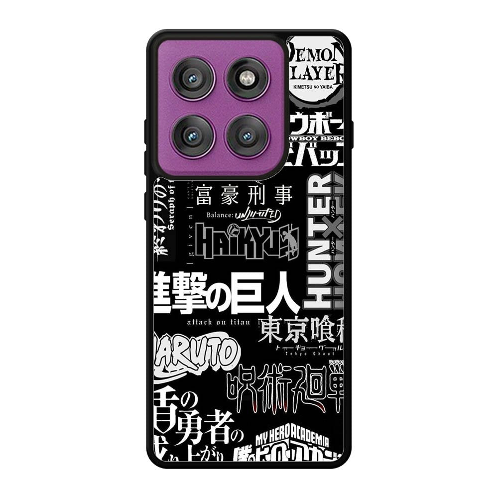 anime pattern Motorola Moto Edge 60 Pro Case QC10899
