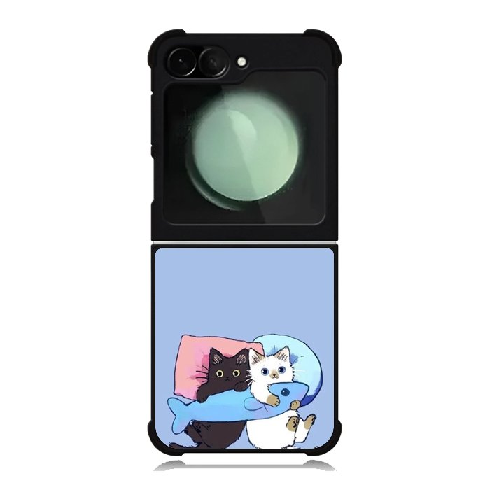 Twin cats Samsung Galaxy Z Flip 6 5G 2024 Case OV10462