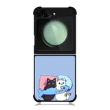 Twin cats Samsung Galaxy Z Flip 6 5G 2024 Case OV10462