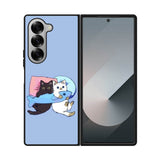 Twin cats Samsung Galaxy Z Fold 7 5G Case QC10462