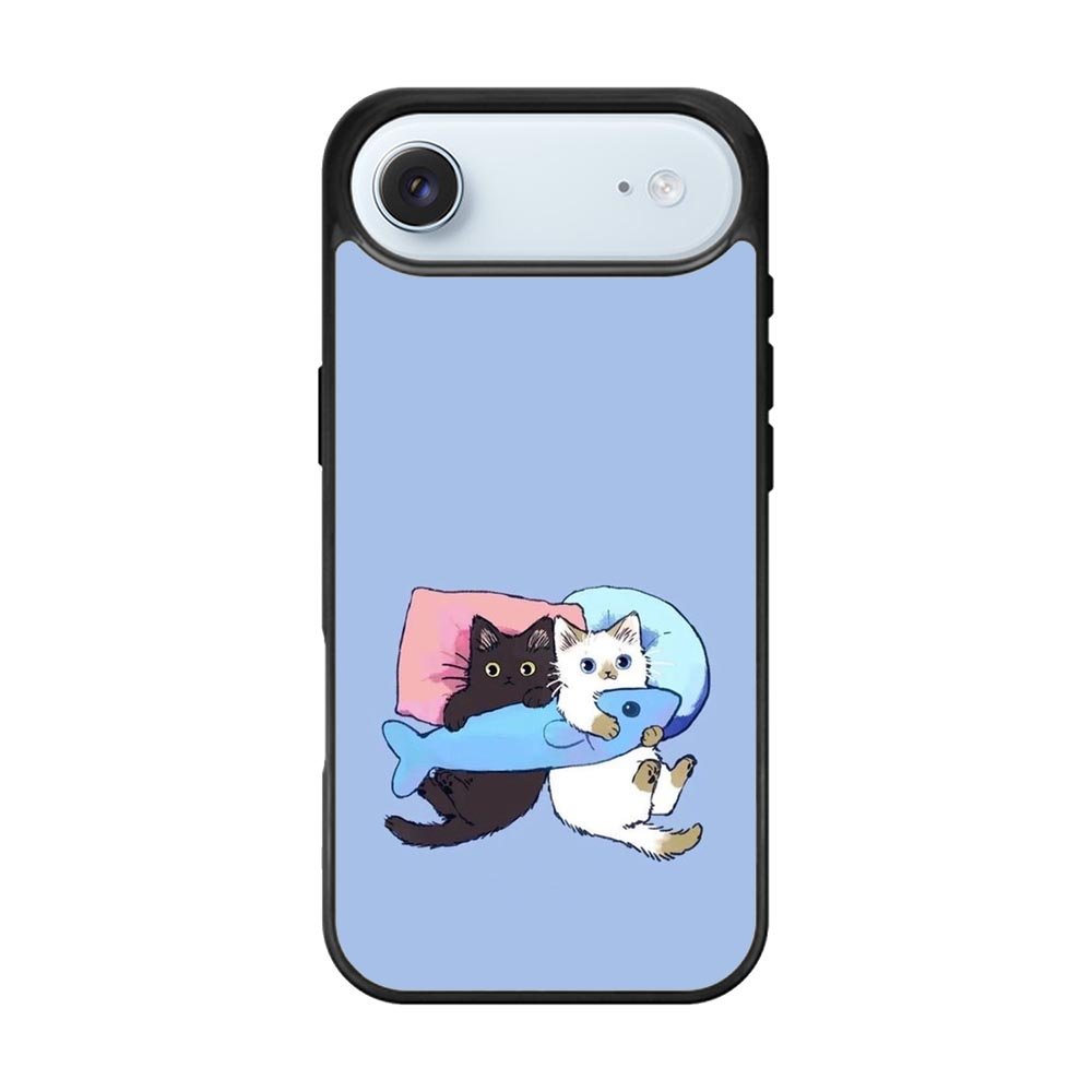 Twin cats iPhone Air Case QC10462