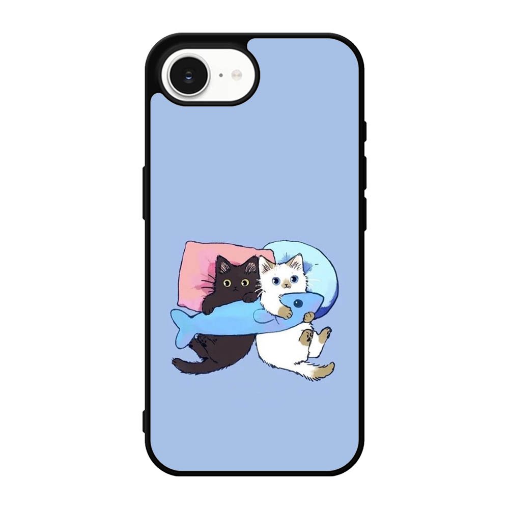 Twin cats iPhone 17e Case QC10462
