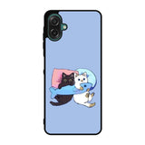 Twin cats Samsung Galaxy A07 Case QC10462