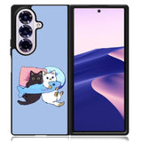Twin cats Samsung Galaxy Z Fold 7 Case OV10462