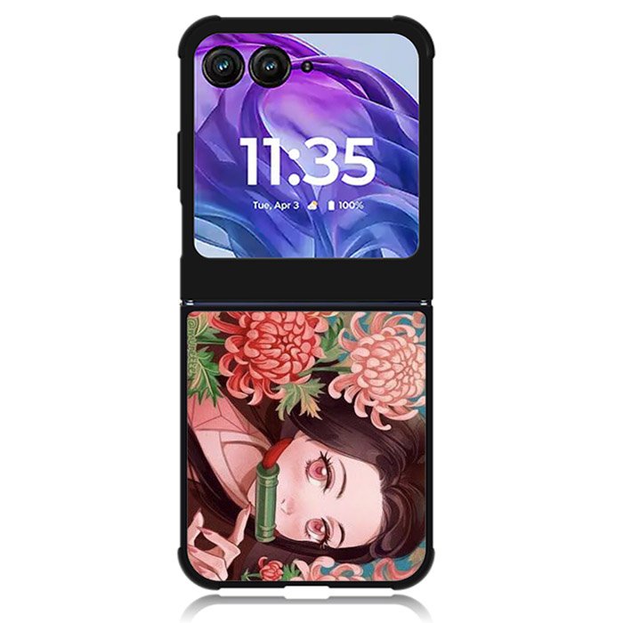 Nezuko Kamado Motorola Moto Razr Plus 2024 , Moto Razr+ 2024 Case OV10516