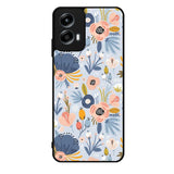 Flower blue Motorola Moto G Play 2024 Case OV10570