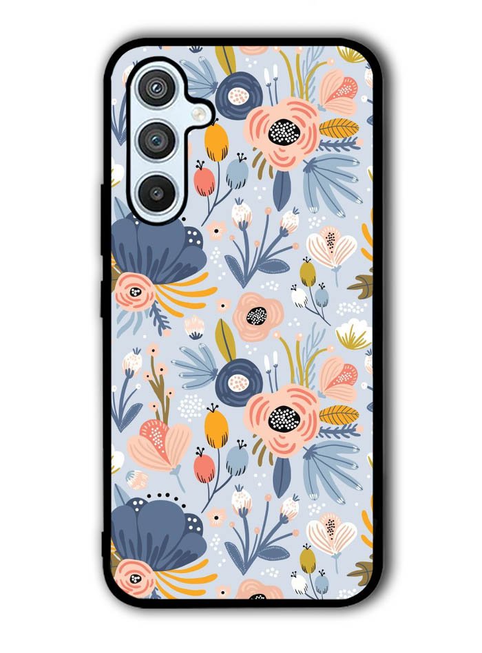 Flower blue Samsung Galaxy A14 5G Case QC10570