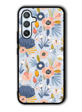 Flower blue Samsung Galaxy A54 5G Case OV10570